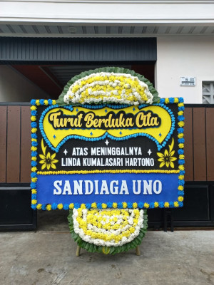 Papan Bunga Duka di Lawang Kidul